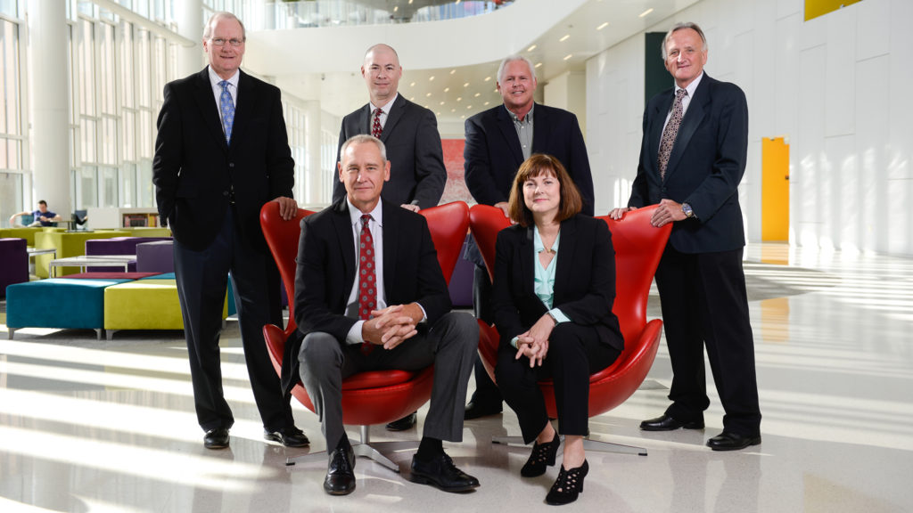 SCRC executive advisors in Hunt Library